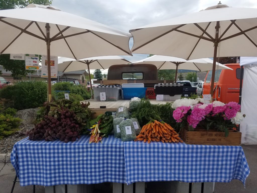 Farmers Market Snow Country Gardens